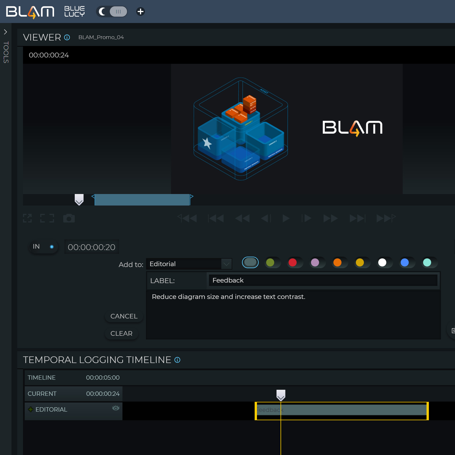 BLAM UI