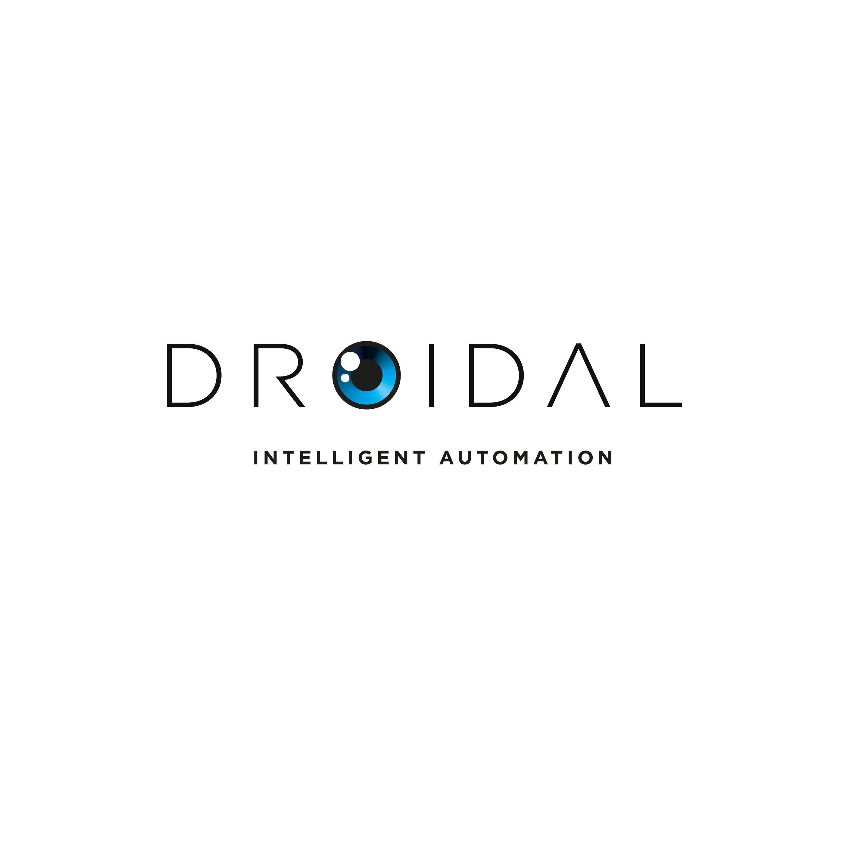 Branding design for Droidal - Intelligent automation
