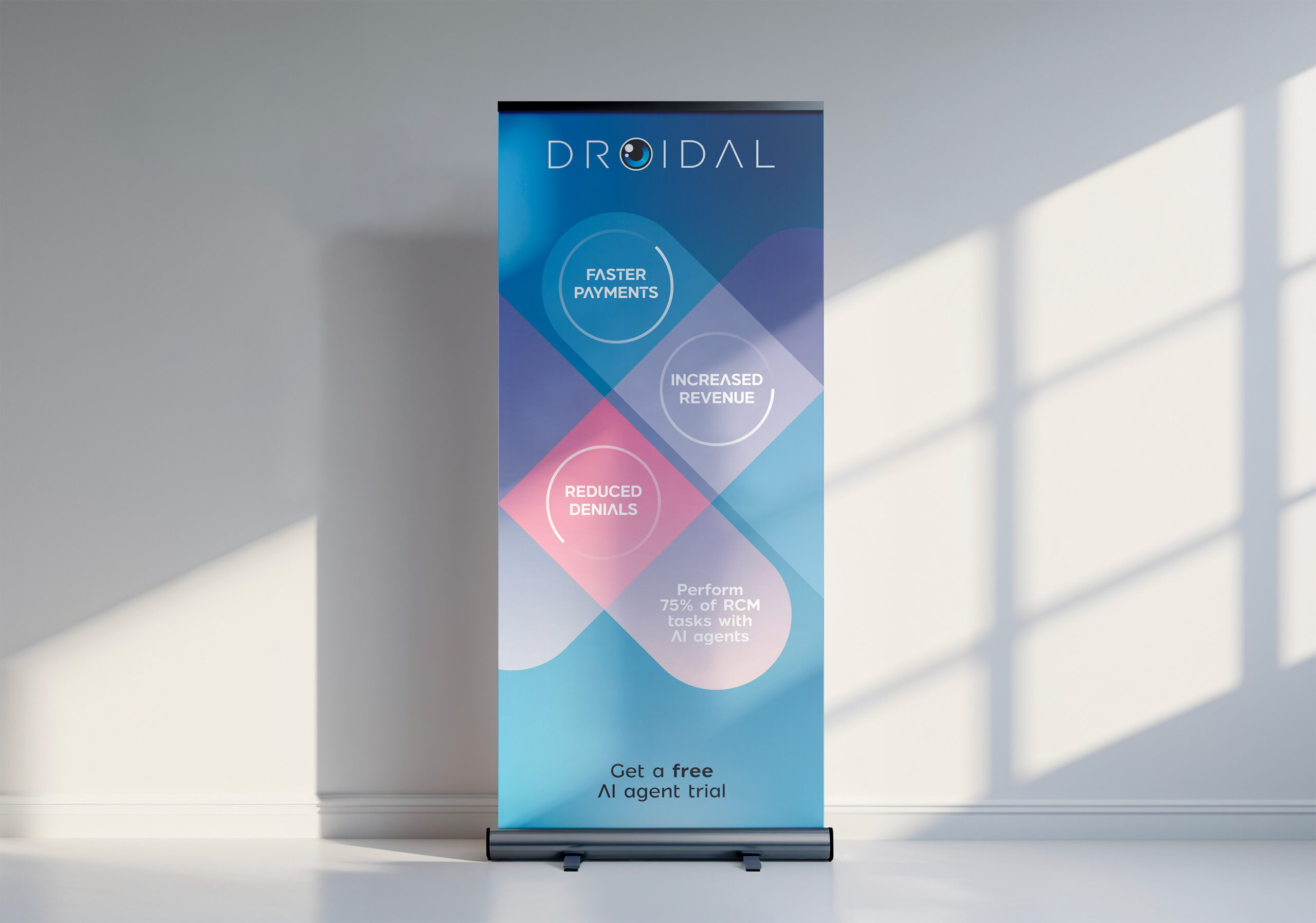 Droidal tall banner