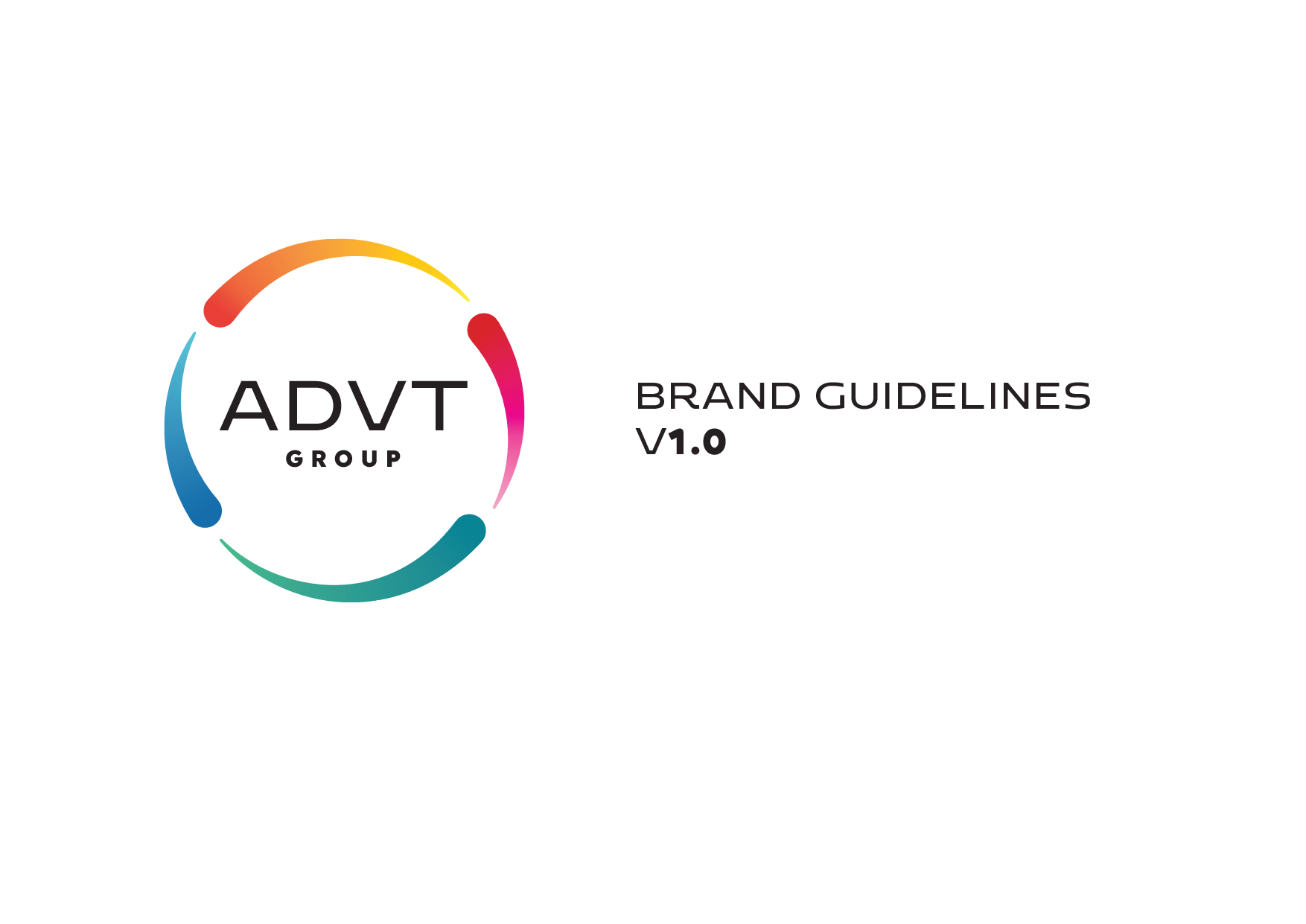 ADVT Brand guidelines cover