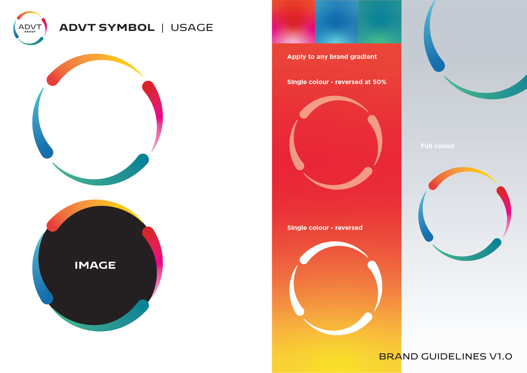 ADVT symbol usage