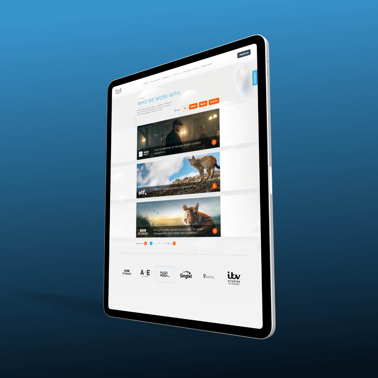 Website redesign